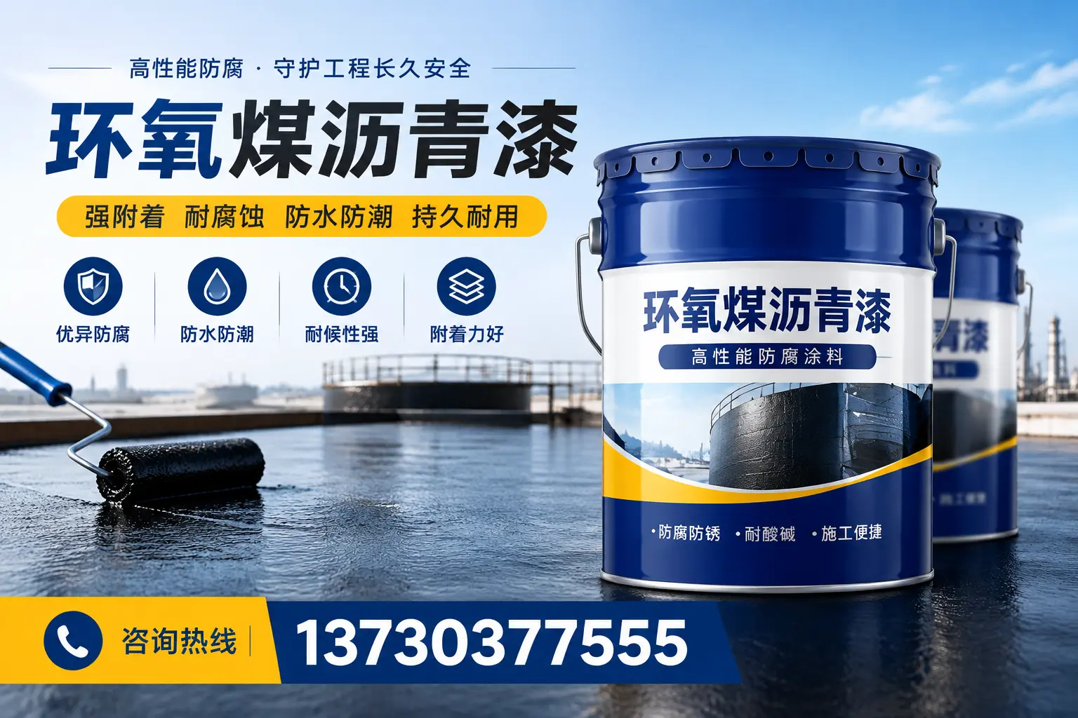 如何判断环氧煤沥青漆的质量?镇海消费者指南