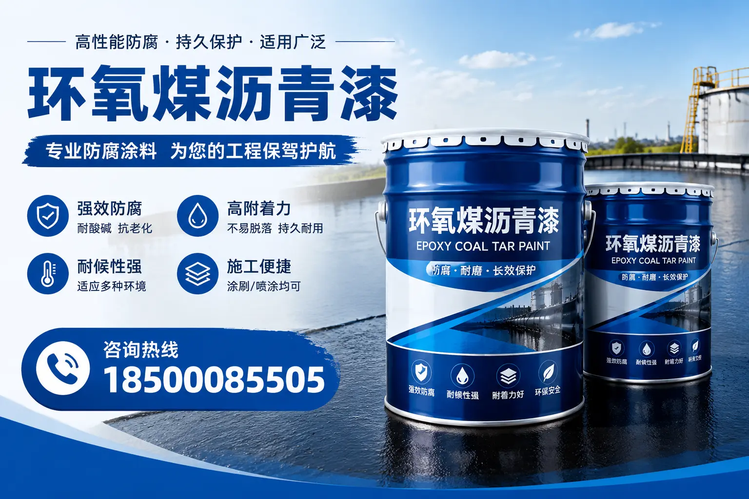 环氧煤沥青漆与其他漆类的比较，镇海用户的选择依据
